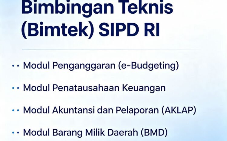  Pilihan Materi Bimtek SIPD RI
